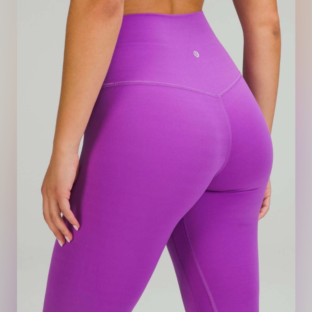 Lululemon Align High-Rise Pant 25" Moonlit Magenta Sz‎ 2 - Picture 2 of 10
